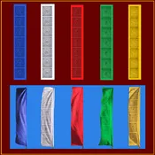 10 foot - Bhutanese Style Set of 5