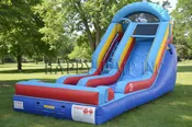 13 Foot Arch Wet/Dry Commercial Inflatable Slide - WS4104