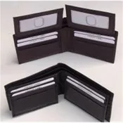 Bi-fold with Double Flap Up Wallet