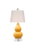 Canary Yellow Gourd Lamp