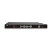 16 Port PoE Switch with 2 Combo Ports