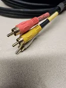 25″ RCA Cables (Audio L, Audio R, Video)