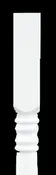 4 x 4 x 48″ Colonial Newel Post