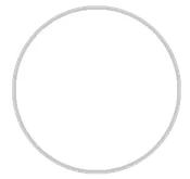 1.5 White Round Thermal Transfer