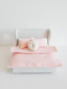 Dollhouse Double Bedding Set | Soft Pink