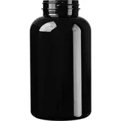 25 oz. (750 cc) Black PET Plastic Packer Bottle, 53mm 53-400