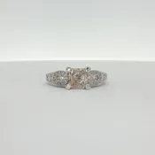 18K White Gold Diamond Ring