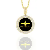 1.20 Inch One Row Baguette Memory/Picture Diamond Pendant