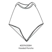 Hooded Poncho