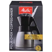 New Thermal Pour-Over™ Coffeemaker & Stainless Carafe Set