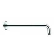 Aquamoon 15" Shower arm Wall Round Chrome with Flange