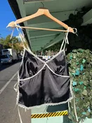 Awoke Vintage Side Tie Top *Made in USA*