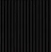 Black Silk Fluted Wood Slat Acoustic Sound Absorbing Wall Panel, 114.2 in. x 9.5 in.  (7.53 sqft )