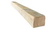 5.75" x 7" x 94" Reclaimed Wood Mantel - Unfinished