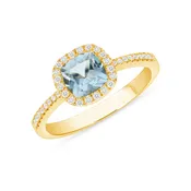 Adore Aquamarine Ring