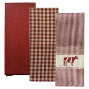Embroidered Cow Tea Towel Gift Sets
