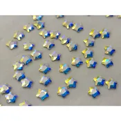 2754 Star Flower AB Flatback 4mm 10pcs