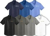 Mens Short Sleeve Dress Shirt