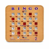 100 Pack Deluxe Finger-tip 2-in-1 Bingo Card