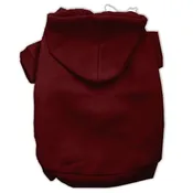 Blank Dog Hoodies- Maroon