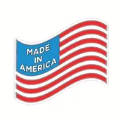 American Flag Design Silly Patch