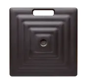 100# Square Monaco Series Aluminum Umbrella Base w/ Wheels