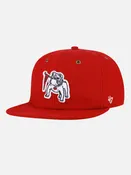 ‘47 Brand Georgia Bulldogs Wool Appliqué Captain Hat - Vintage Red