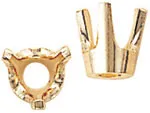 14<br>3 Prong Round<br>Setting<br>Priced per piece