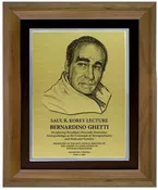 12" x 14.5" Framed Plaque with Portrait Head on Brass Plate ( also WW400 )