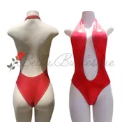 Brilliant one-piece red swimsuit