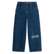 Ace Ultra Wide Leg Pants (Medium Wash)