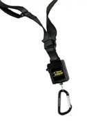 Adjustable Shoulder Strap with RT3 Retractor – Aluminum Carabiner End Type