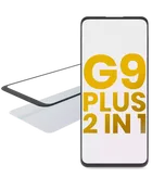 2 in 1 Front Glass With OCA Pre-Installed For Motorola Moto G9 Plus (XT2087 / 2020)