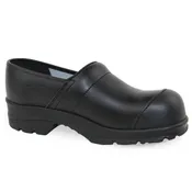 Dustin ESD Unisex Safety Steel Toe Clog in Black