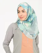 Ballard Blue Viscose Hijab
