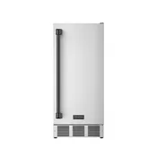 15 Inch Undercounter Built-In/Freestanding Ice Maker in Stainless Steel/Black | Gordon Ramsay Series