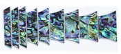 Abalone Position Marker Inlay, Pre-Cut 9 piece set, Les Paul Style