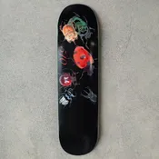 510 Glitchy Bugs Out Shop Deck (Black)