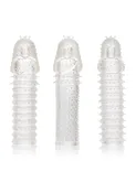 3 Piece Extention Kit Textured Clear 6 Inches Each
