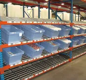 Used Keneco Carton Flow Pallet Racking - 12.5" X 90"