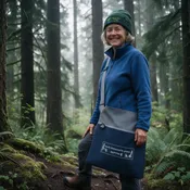 Crossbody Field Bag ("Easily distracted by plants" design) — Native Plant Salvage Foundation