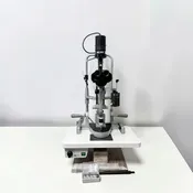 Haag Streit BQ 900 Slit Lamp w/ AT 900 Tonometer, Stereo-Variator Splitter – Used