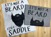 Beard Saddle Graphic Tee
