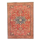 10'   0" x  13'  11" ROSE AND ROSE FARAHAN GEOMETRIC AFGHANI RUG