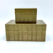 Kokoro Etched Brass Box