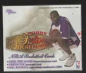 1999/00 FLEER FLAIR SHOWCASE BASKETBALL HOBBY 12CT CASE ( CASES ARE PRISTINE.  RARE CASE TO FIND SEALED )