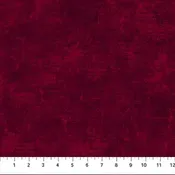 108" Canvas Flannel Backing - Red