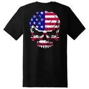 American Flag Skull T-Shirt