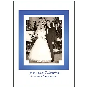45th Wedding Anniversary Party Invitation, Style 1L