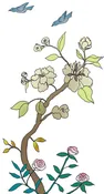 Chinoiserie Mural Panel 3